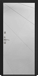 Дверь ДвериПРО Модель Л-49 ФЛ-291 (Лине, 10мм, Белый софт) DPRO227638 фото
